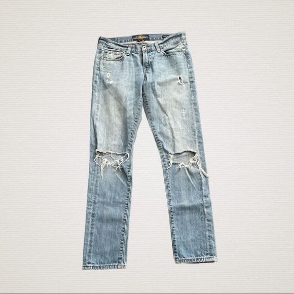Lucky brand sienna slim boyfriend jeans size 25 - Picture 3 of 10